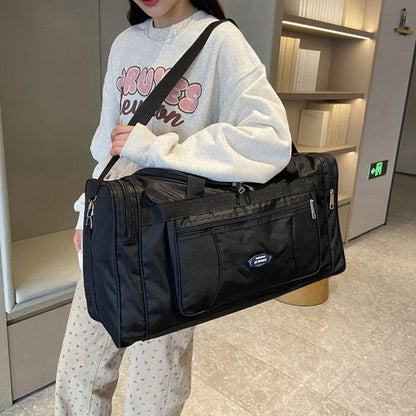 Large Capacity Waterproof Travel Luggage Bag Lightweight Foldable Handbag - Mini-Grey