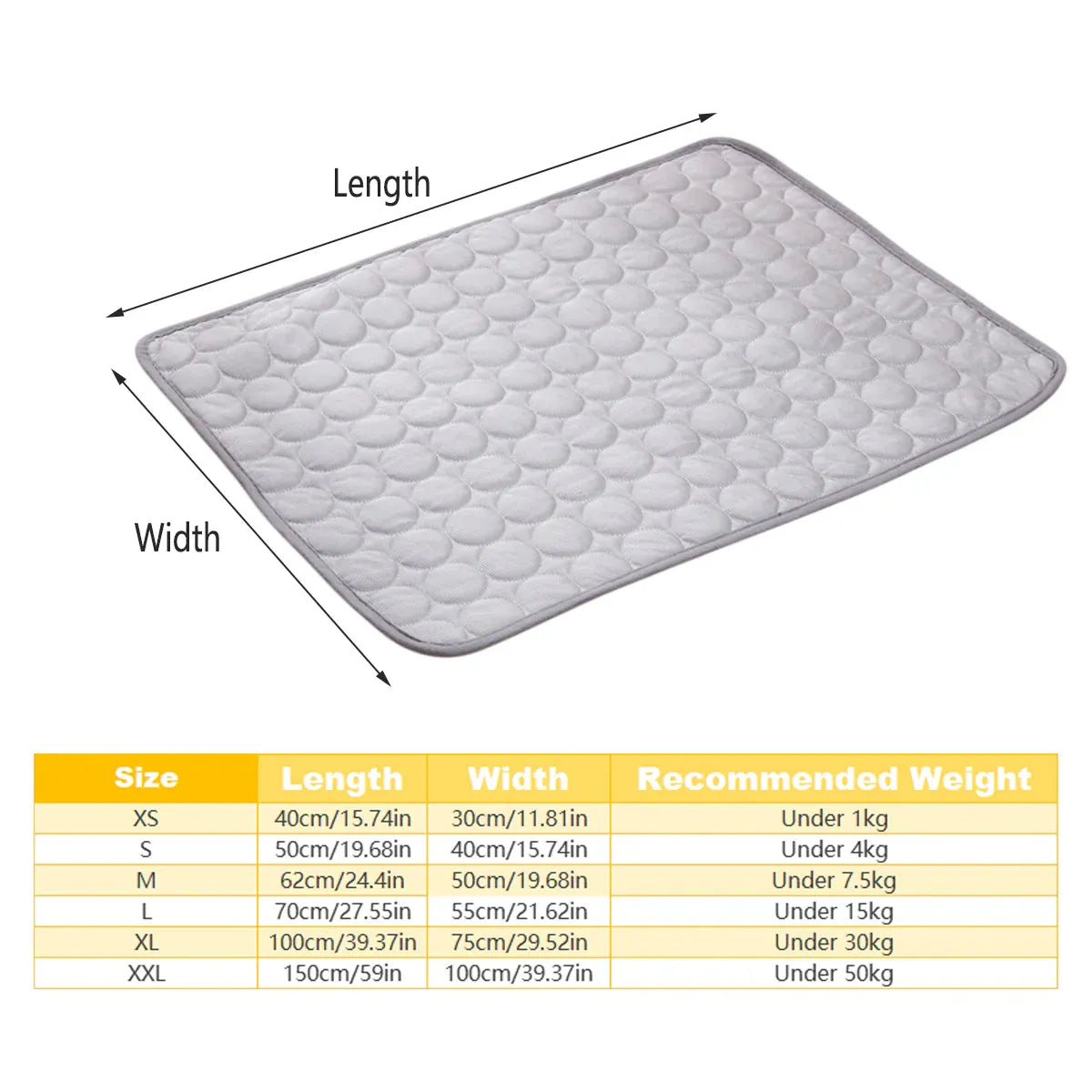 Pet  Sleeping Mat Summer Spring Mat for Dog and Cat Indoor Use - M