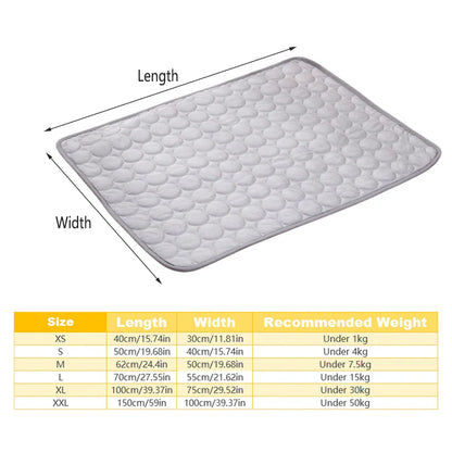 Pet  Sleeping Mat Summer Spring Mat for Dog and Cat Indoor Use - M