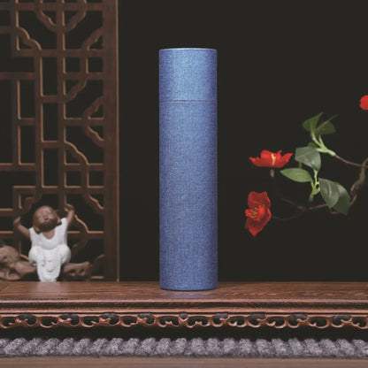 10PCS Incense Paper Tubes 200g Capacity 2 Colours Durable Thickness Material - Blue