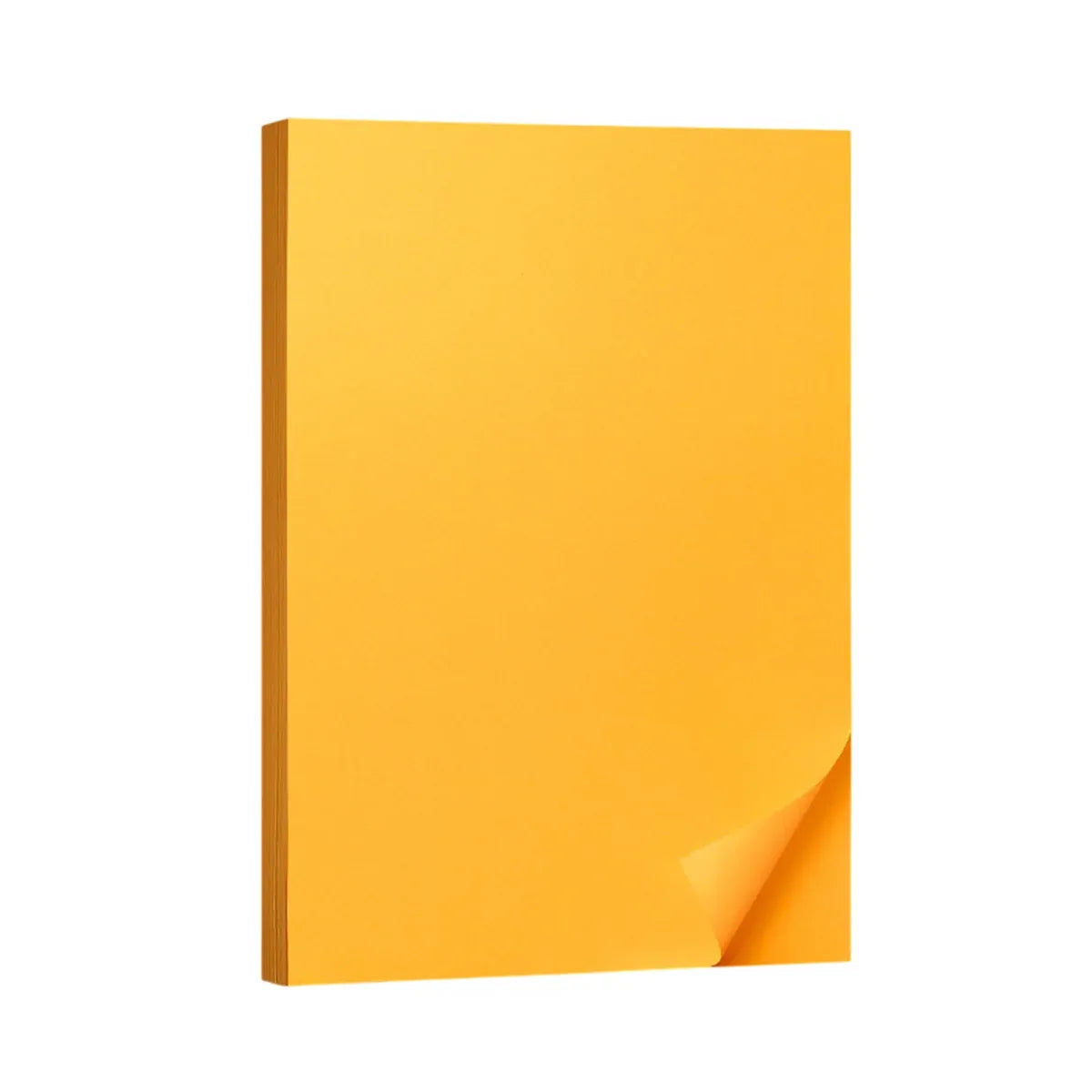 A4 80gsm Coloured Paper Multi Color Pack Printer Paper for Craft School Use - Orange