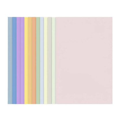 90 Sheets Coloured Cardboard 15 Colours A4 for Kids Craft Handmade