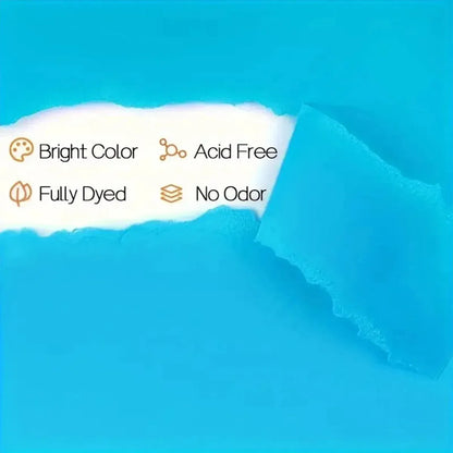 90 Sheets Coloured Cardboard 15 Colours A4 for Kids Craft Handmade