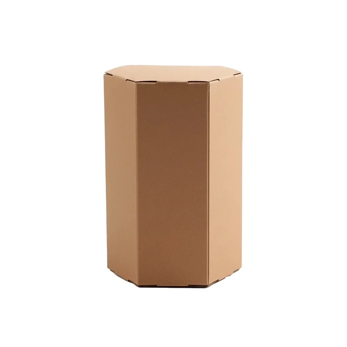 20PCS Kraft Paper Gift Box Hexagon for Party Wedding Candy Packaging