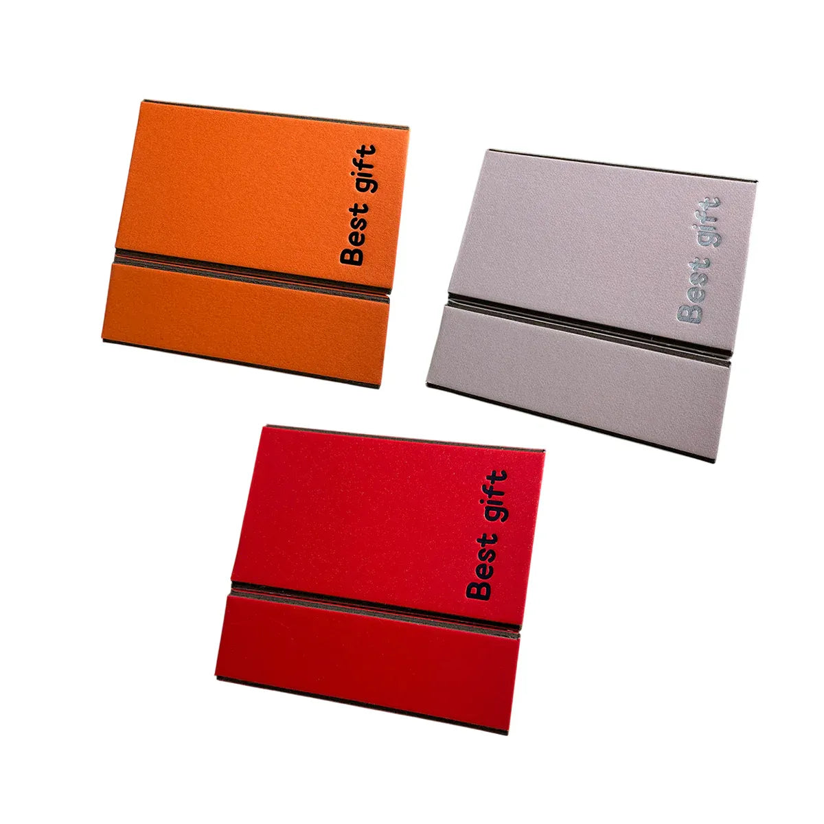 10PCS Folding Gift Boxes 2-Piece Design for Wedding Party Favors Candy Packaging - Red