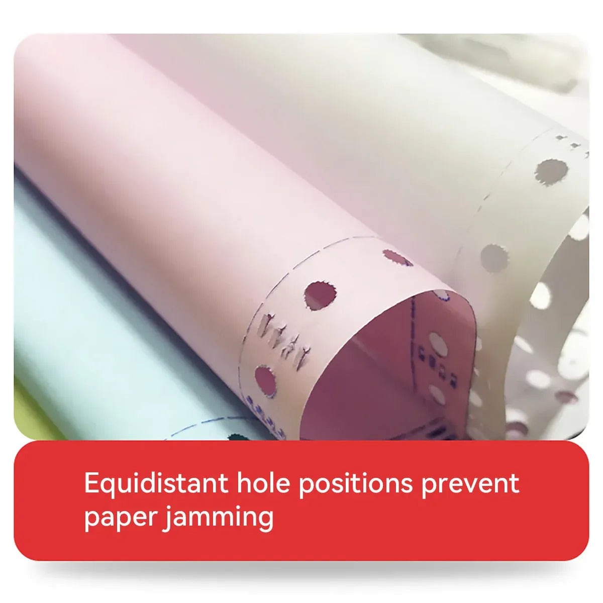 NCR Carbonless Computer Paper Clear Printing Pure Wood Pulp