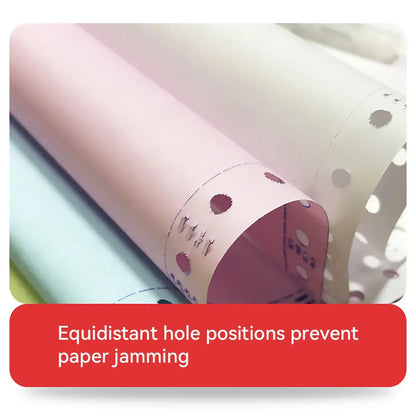 NCR Carbonless Computer Paper Clear Printing Pure Wood Pulp