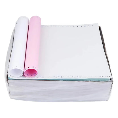 NCR Carbonless Computer Paper Clear Printing Pure Wood Pulp