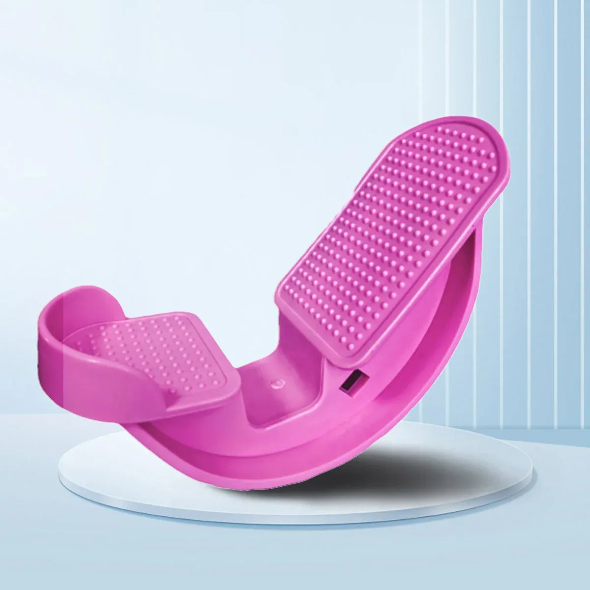 2PCS Tendon Plate Calf Stretcher Fitness Oblique Pedal Ankle Achilles Exercise - Pink