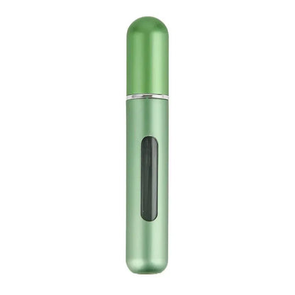 Portable Perfume Atomizer Spray Bottle 8ml Refillable Scent Pump for Travel Use - Green