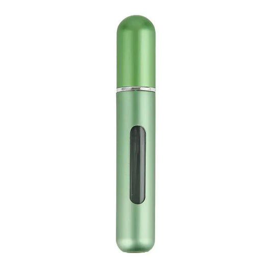 Portable Perfume Atomizer Spray Bottle 8ml Refillable Scent Pump for Travel Use - Green