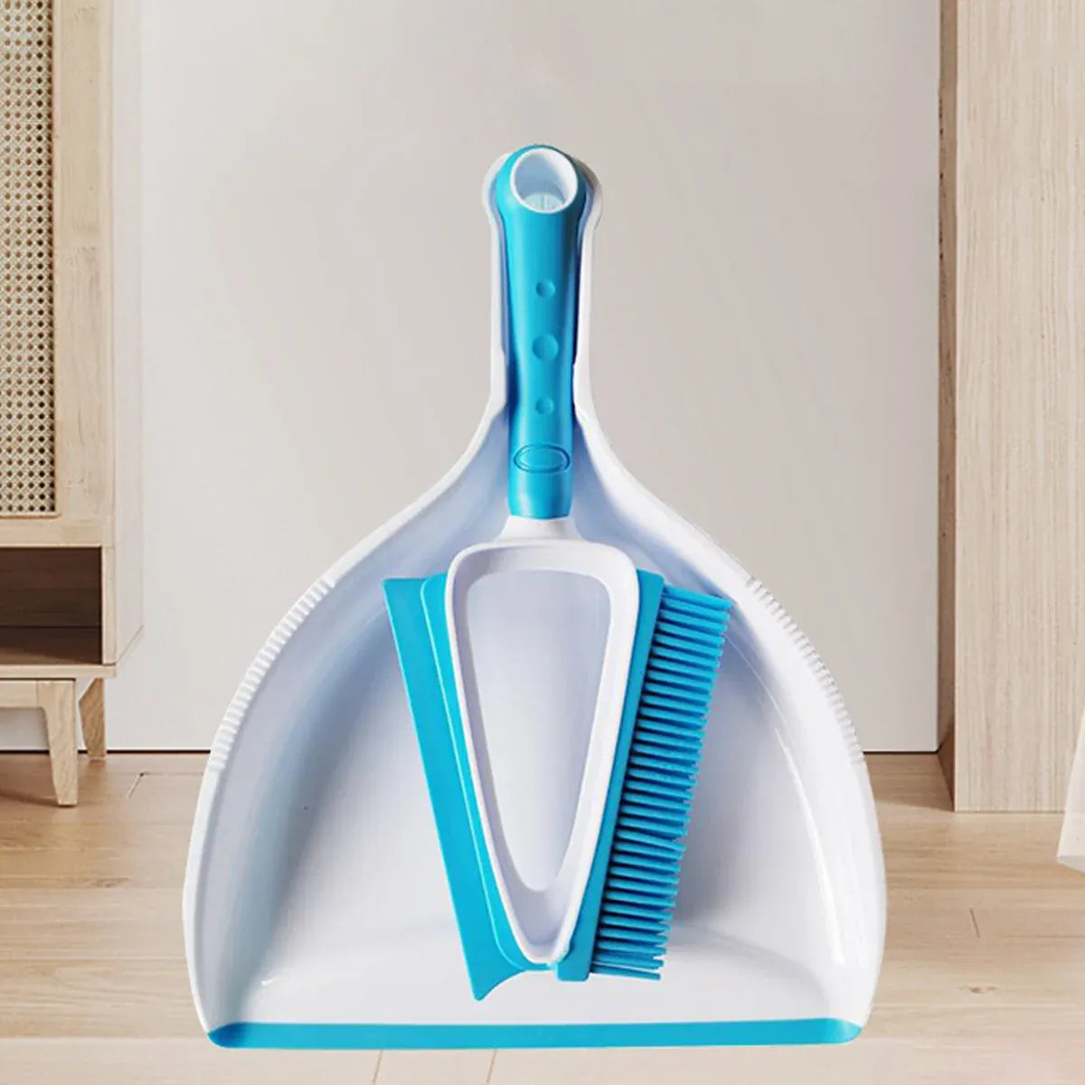 Multifunctional Pet Cleaning Hair Brush for Dogs Cats Removes Shedding Grooming - Blue
