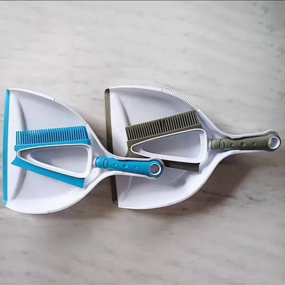 Multifunctional Pet Cleaning Hair Brush for Dogs Cats Removes Shedding Grooming - Blue