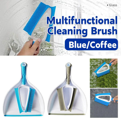 Multifunctional Pet Cleaning Hair Brush for Dogs Cats Removes Shedding Grooming - Blue