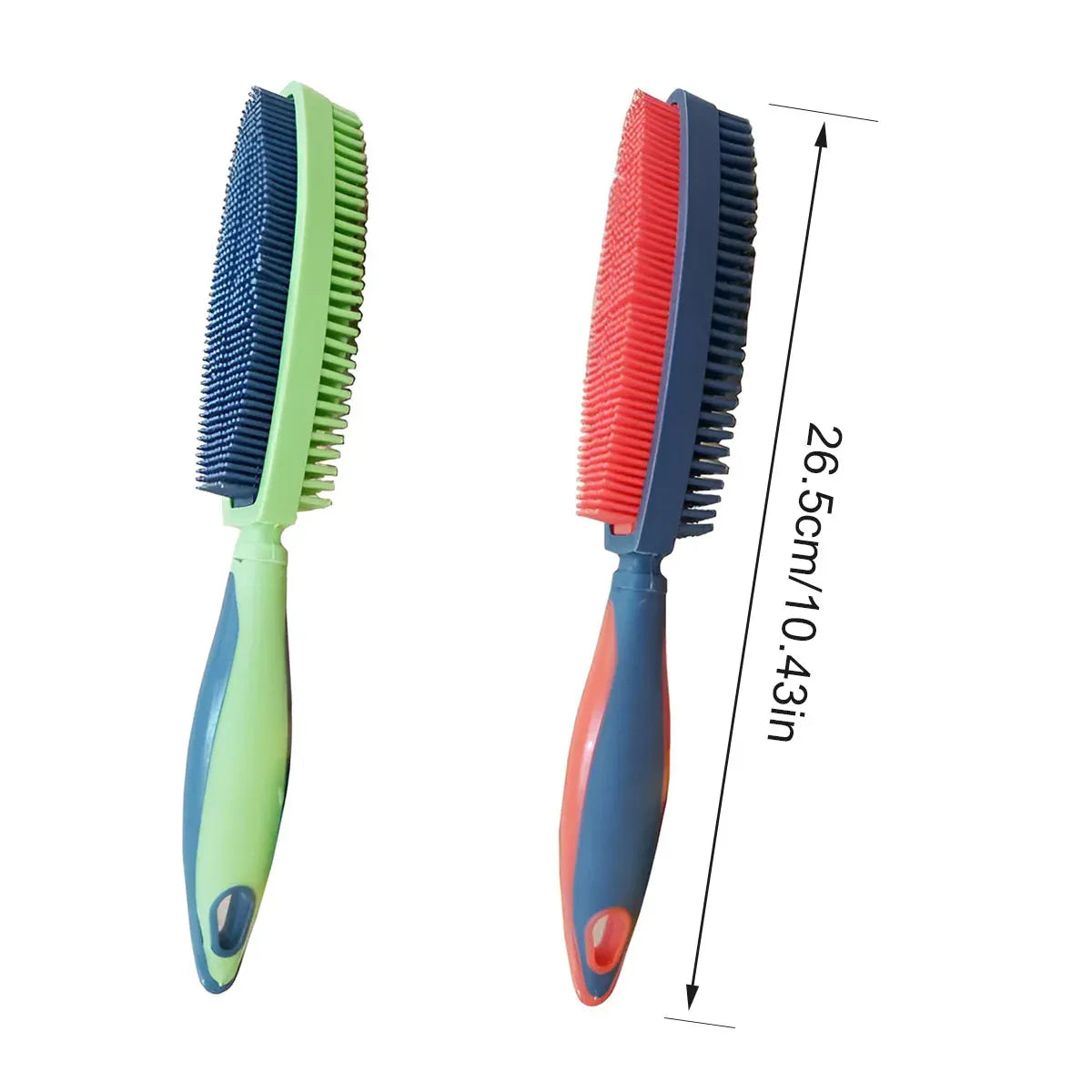Pet Hair Removal Brush Multi-functional Cleaning Brush For Dog Cat Dust Removal - Green