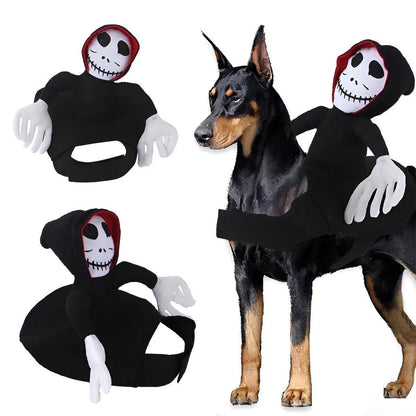 Halloween Dog Costume Pet Accessories Funny Dress Up for Small Medium Dogs - New Pirate-XL
