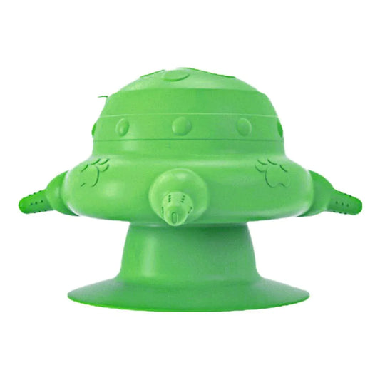Silicone Pet Feeding Device Anti-choking Bionic Breast-feeding Water Feeder - Green