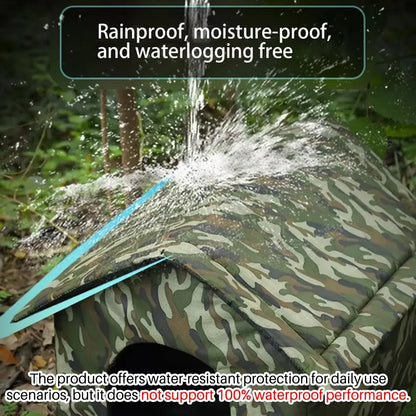 Waterproof Outdoor Cat Nest Stray Pet Hiding Nest Simple Dog House Shelter Bed - L