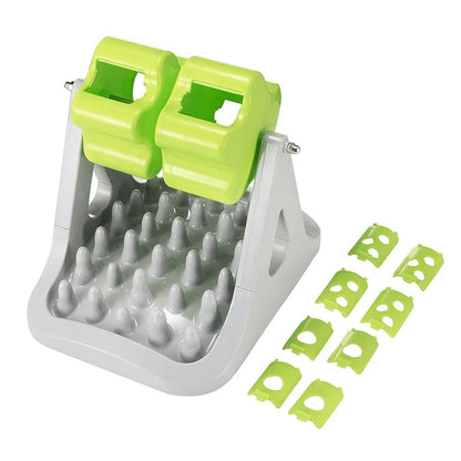 Roller Type Leaky Slow Food Toy Automatic Feeders for Dogs Interactive Playtime - Green