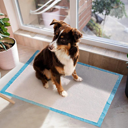 Large Puppy Dog Training Pads Pet Toilet Thickened Pee Pads Mat Indoor Absorbent - S ( 45*33cm) - 100PCS