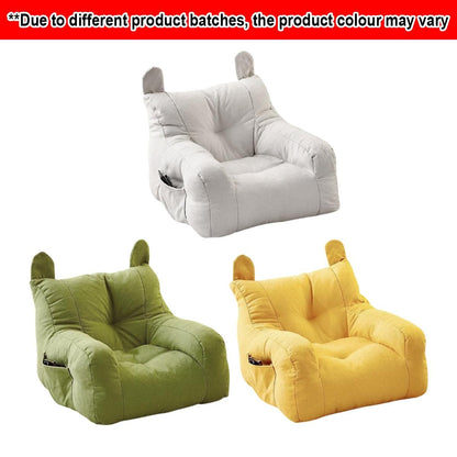 Small Sofa Chair Couch for Living Room Family Pet Furniture Comfortable Seat - Yellow