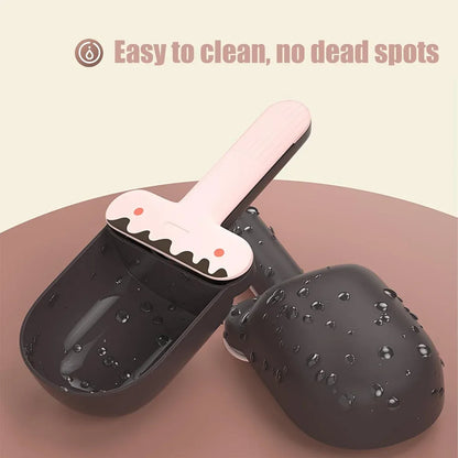 Pet Food Spoon Multifunctional Can Spoon Dog Shovel Ice Cream Cat Spoon Safe - Pink