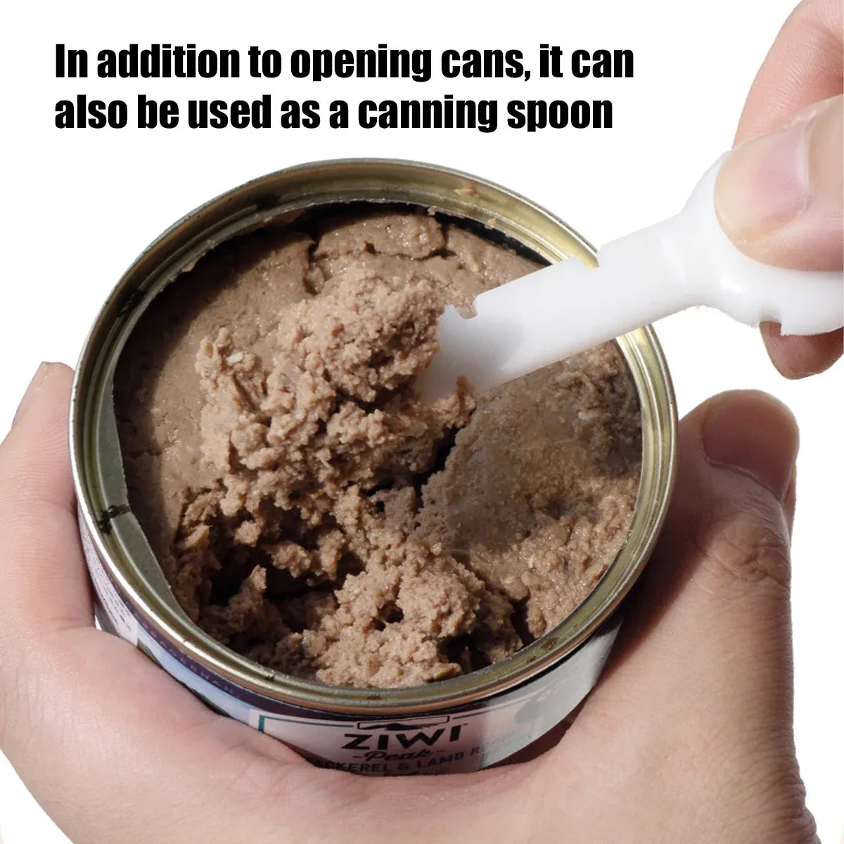 Pet Food Spoon Multifunctional Can Spoon Dog Shovel Ice Cream Cat Spoon Safe - Pink