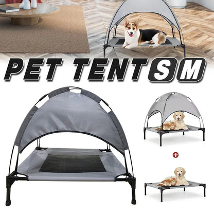 Portable Pet Travel Tent Foldable Dog Cat Camping Shelter Outdoor Summer Nest - M