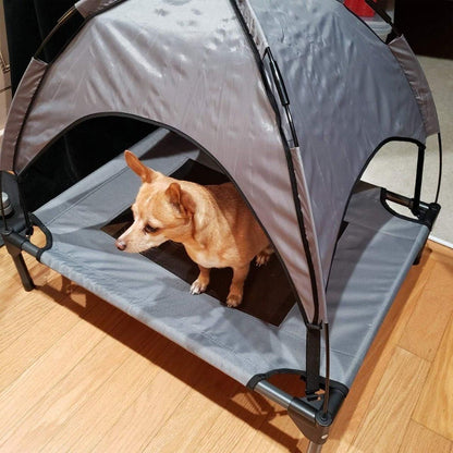 Portable Pet Travel Tent Foldable Dog Cat Camping Shelter Outdoor Summer Nest - M