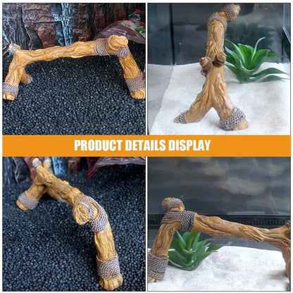 Fun Rope Climbing Frame for Pet Tank Landscaping Breeding Tank Decoration