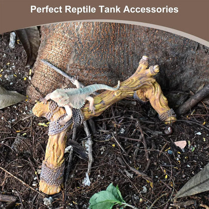 Fun Rope Climbing Frame for Pet Tank Landscaping Breeding Tank Decoration