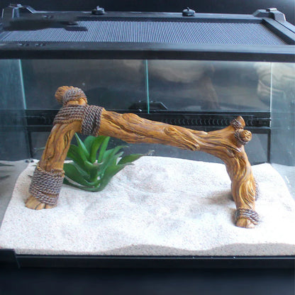 Fun Rope Climbing Frame for Pet Tank Landscaping Breeding Tank Decoration