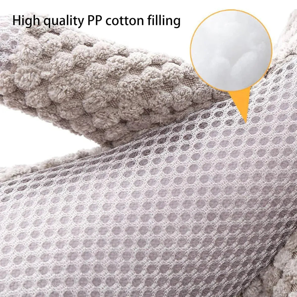 Pet Plush Corn Fleece Squeaky Toy Chew Teeth Cleaning For Dogs Puppies Safe Soft - Orange