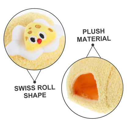 Hamster Cotton Nest Warm Cozy for Small Pets Winter Sleeping Bed Soft Washable - Yellow