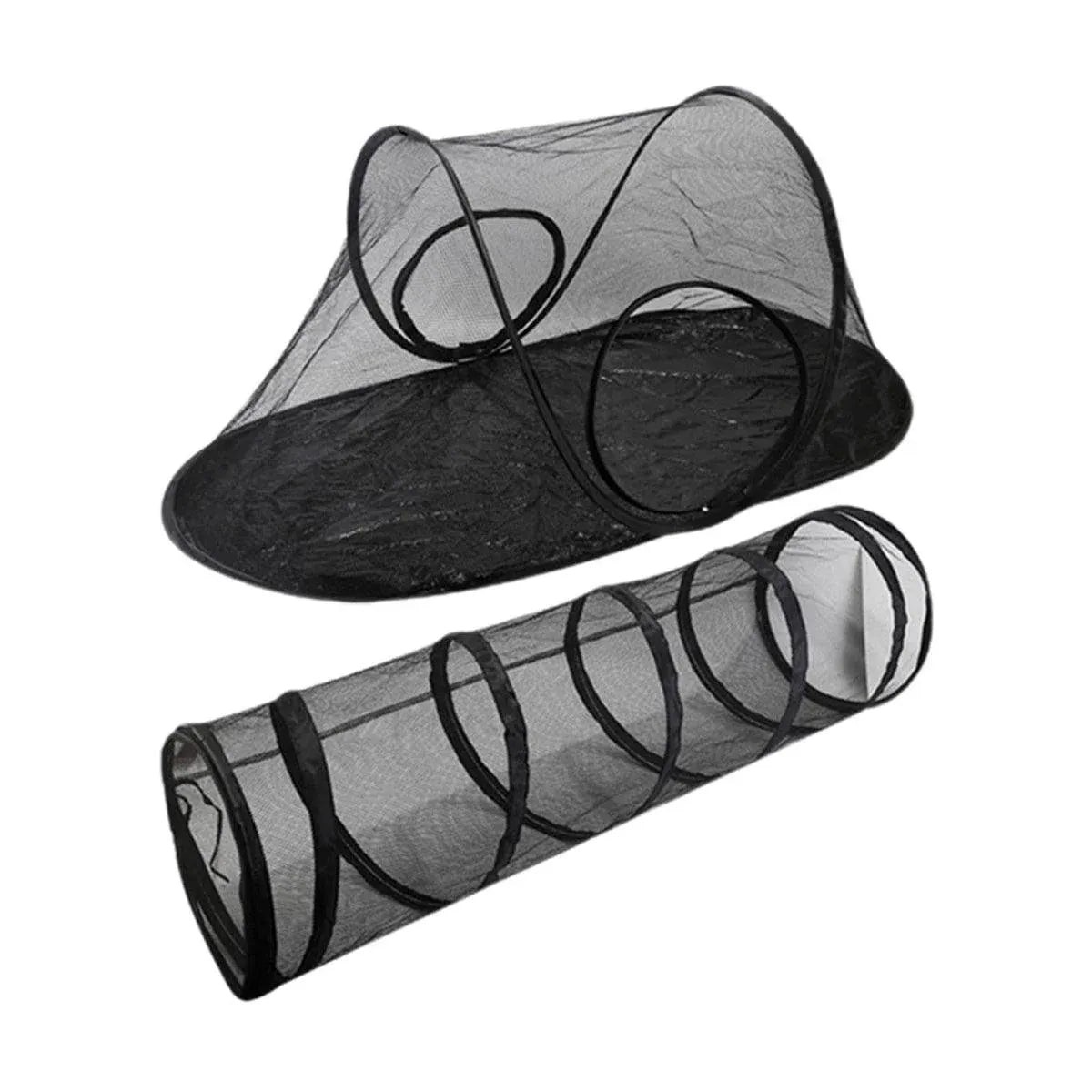 Outdoor Pet Tent Nest Foldable Cat Tunnel Playhouse Portable Shelter for Cats