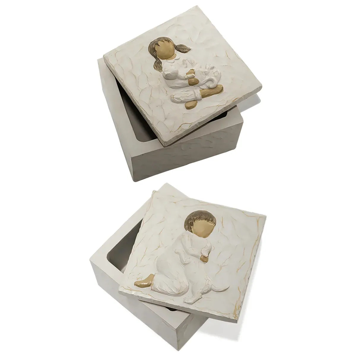 Resin Animal Pet Urn For Dogs Cats Moistureproof Memorial Storage For Pet Ashes - Cat