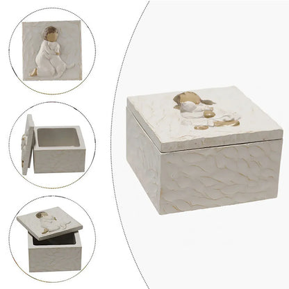 Resin Animal Pet Urn For Dogs Cats Moistureproof Memorial Storage For Pet Ashes - Cat