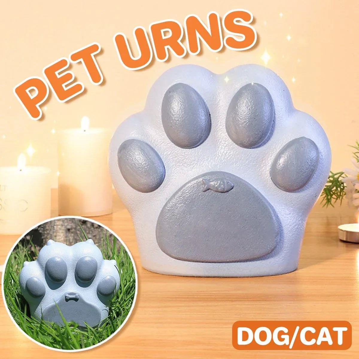 Creative Pet Urn for Cats and Dogs Animals Memorial Coffin Box Pet Supply - Dog