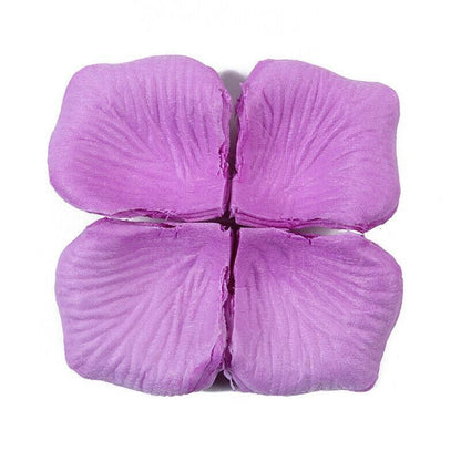 1000 PCS Silk Rose Petals Elegant Wedding or Event Decoration - Light Purple