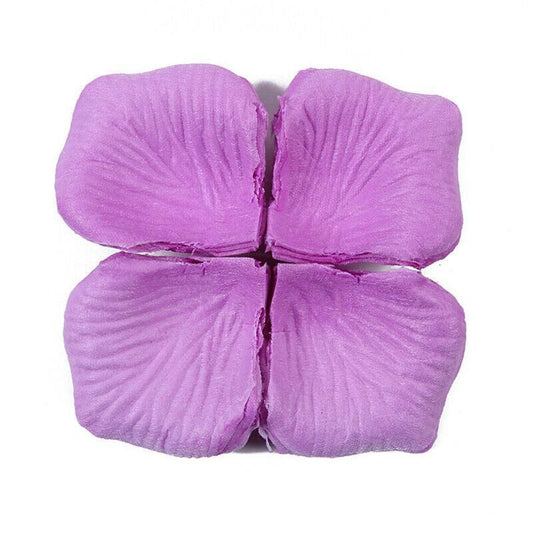1000 PCS Silk Rose Petals Elegant Wedding or Event Decoration - Light Purple