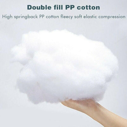 L-70CM Dog Cat Pet Calming Bed Washable ZIPPER Cover Warm Soft Plush Round Sleeping - Pink