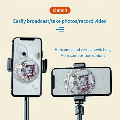Multi Functional Mobile Phone Stand Adjustable Foldable Portable Desk Holder