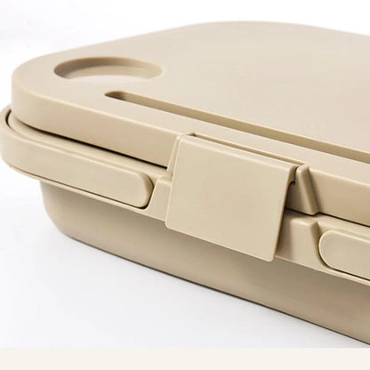 Outdoor Picnic Basket Camping Portable Handheld Storage Basket with Lid Foldable