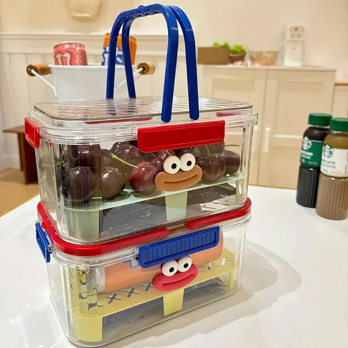 Outdoor Portable Insulated Cooler Box for Picnic Camping Beverage Food Storage - Green