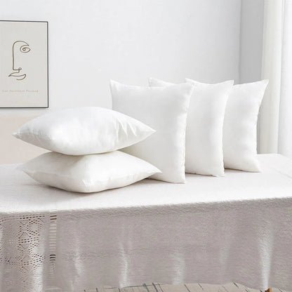 2pcs High Quality Square Pillow Inserts Soft Cushion Fillers Hotel Grade Use - 60x60cm