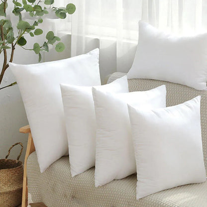 2pcs High Quality Square Pillow Inserts Soft Cushion Fillers Hotel Grade Use - 60x60cm