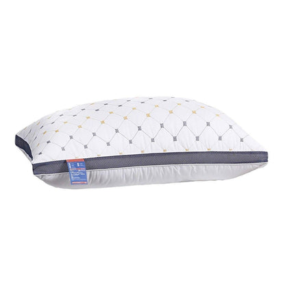 1/2PCS Hotel Style Polyester Fibre Pillow Washable High Rebound Support - 700g
