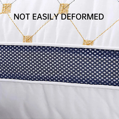 1/2PCS Hotel Style Polyester Fibre Pillow Washable High Rebound Support - 700g