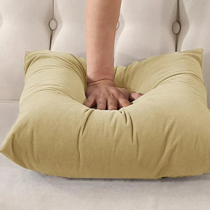 45cm*45cm Multicoloured Plain Solid Colour Cushion Cover Decorative Pillow Case - Green