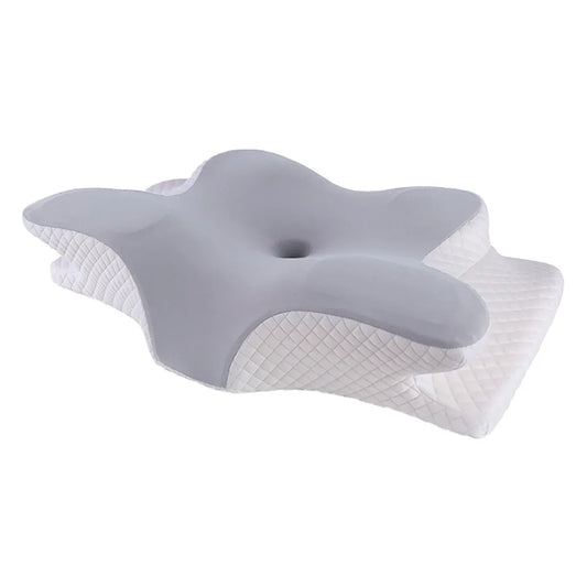 Memory Foam Butterfly Neck Pillow for Enhanced Comfort and Sleep Positioning